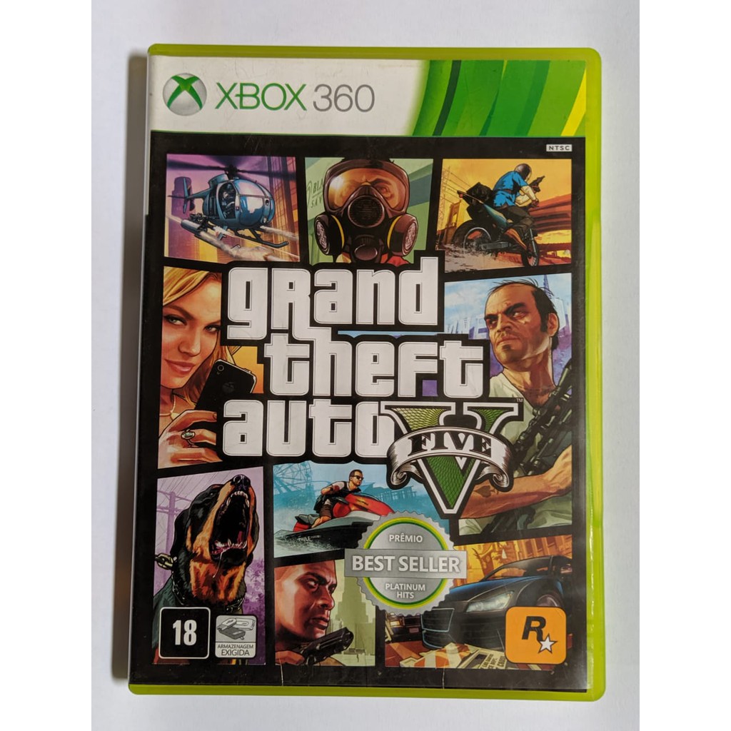 Comprar GTA V para 360- mídia física - Xande A Lenda Games. A sua loja de  jogos!