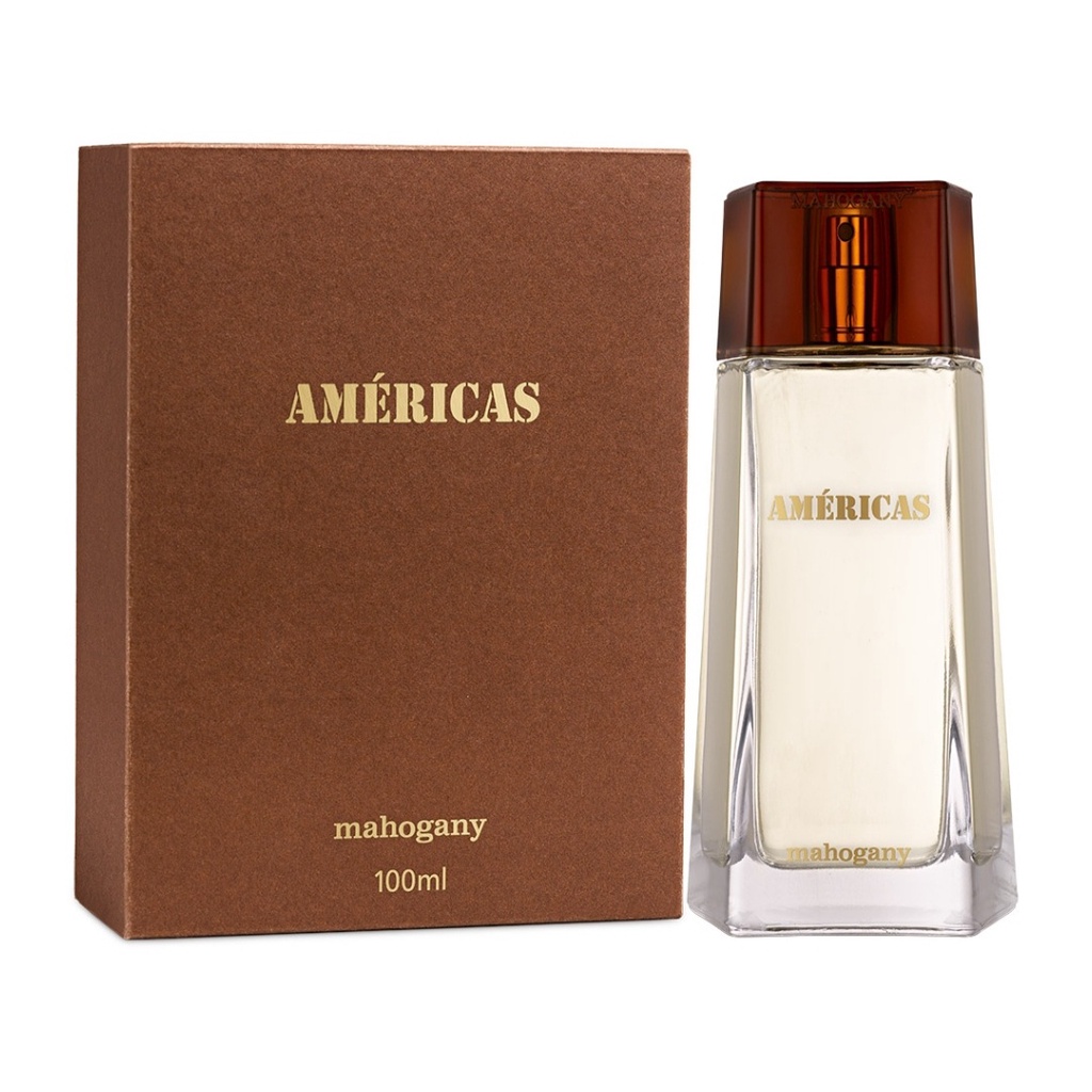 Perfume Américas - Perfume Masculino Mahogany | Shopee Brasil