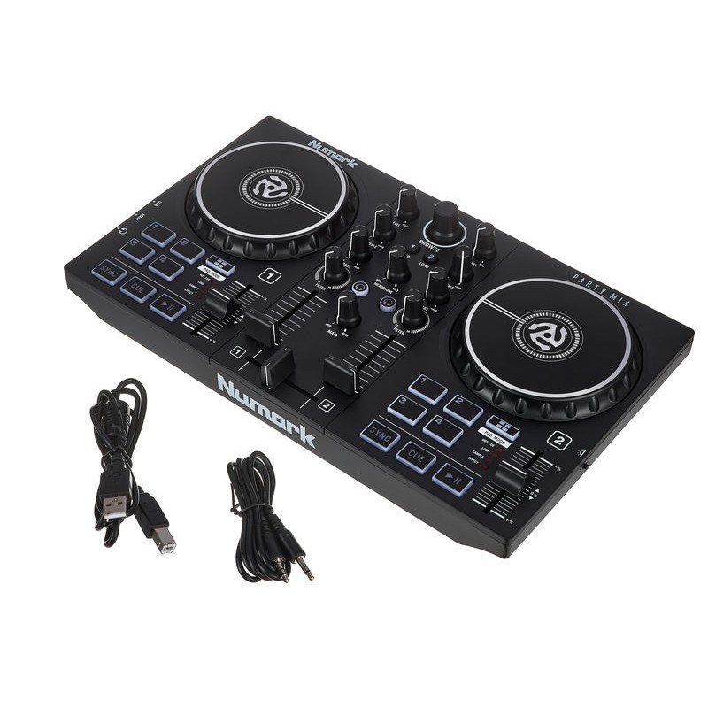 DJ機材 Numark partyMix Controlador DJ Numark com show de luzes integrado PartyMix