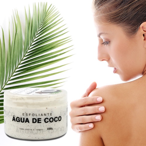 Esfoliante Água De Coco Para Corpo e Rosto Labotrat 330g Shopee Brasil