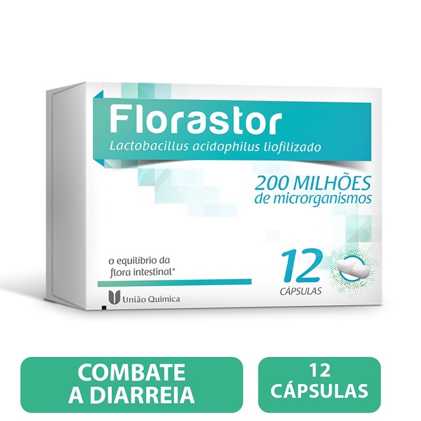 Florastor 12 Cápsulas - Equilíbrio da Flora Intestinal IMPERDIVEL ...
