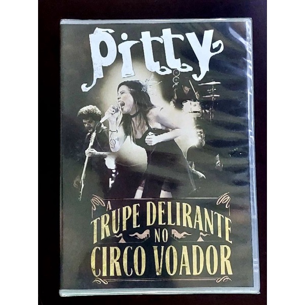 dvd pitty a trupe delirante ao vivo no circo voador LACRADO Shopee Brasil