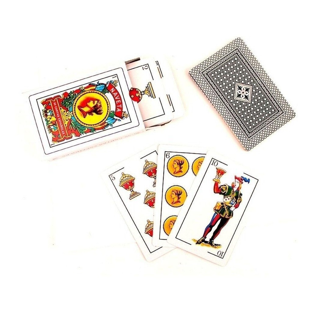 Baralho de Truco Jogo Truco Cartas de Truco Espanhol Papelão | Shopee ...