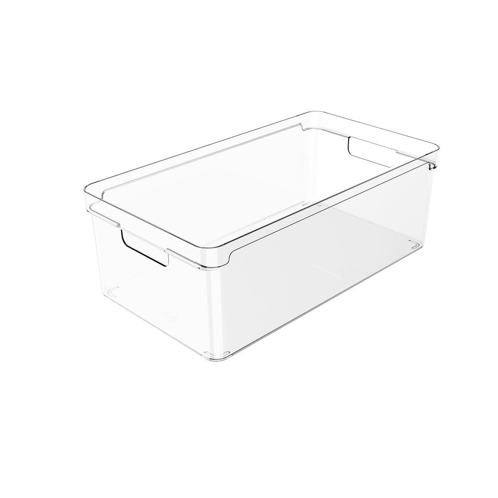 Paniers à Linge Blancs Sustania Lot De 2 - 55x37x20 Cm, 30 Litres - Plastique Avec Aération Et Poignées Confortables