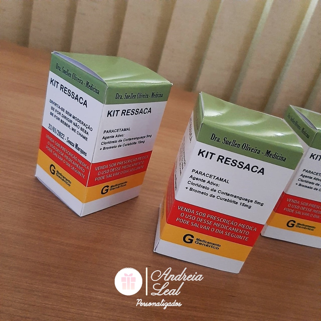 Caixa Kit Ressaca Shopee Brasil