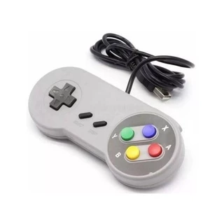 Controle Nintendo Snes Joystick Pc Usb Notebook Xbw-01