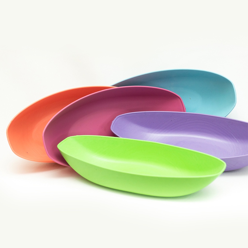 Petisqueira Canoa Tigela Cumbuca Bowl Pote Plástico