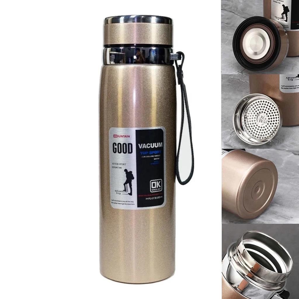 Garrafa de Café Térmica inox Capacidade 1litro - Com Alça