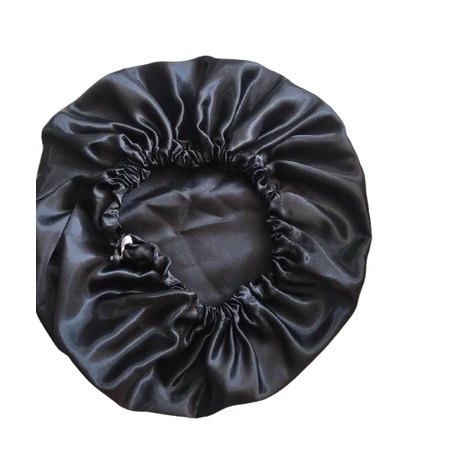 Touca de Cetim Preta 38g | Shopee Brasil