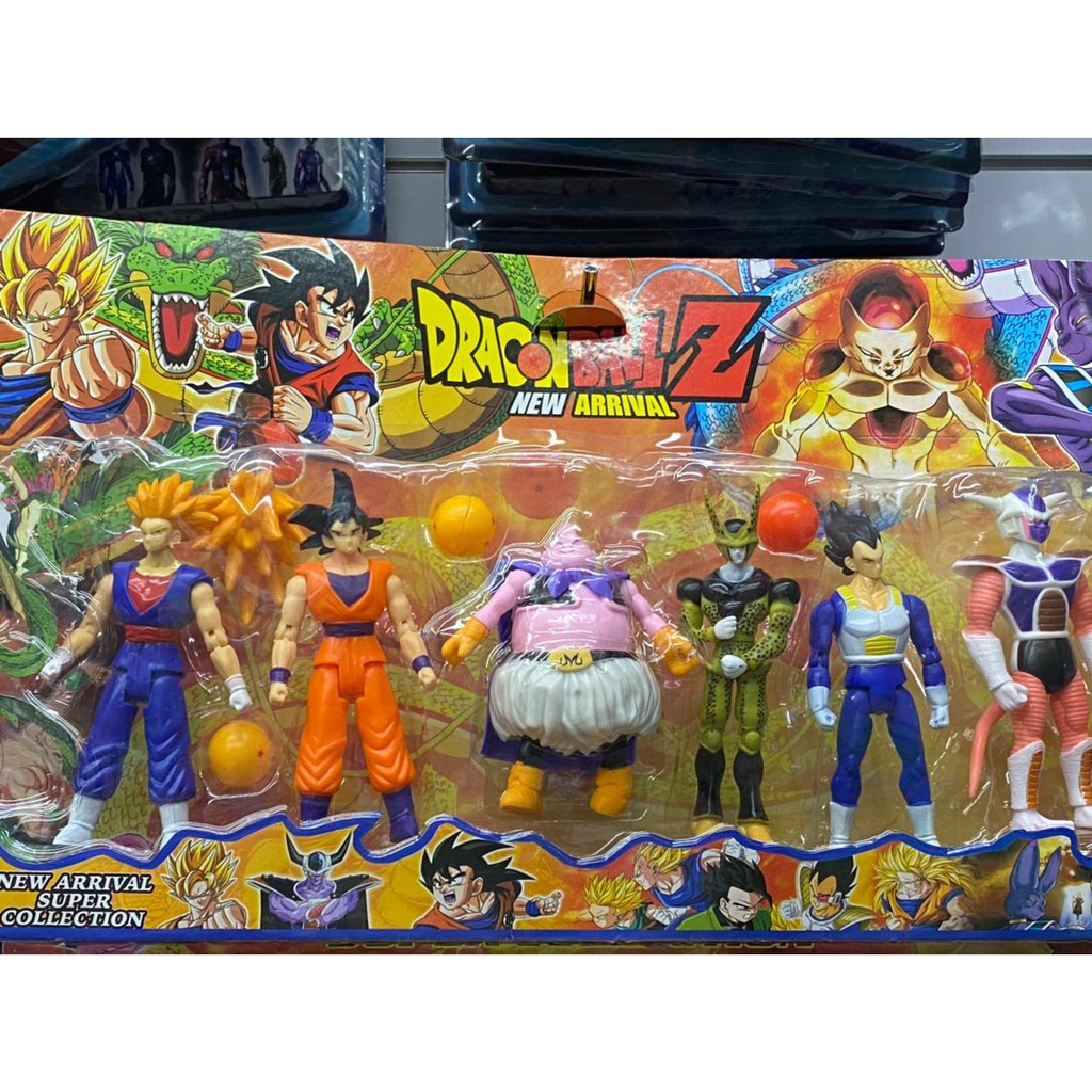 10cm Bebê Filho Goku Dragon Ball Z Bolo Figura Ornamento Brinquedo