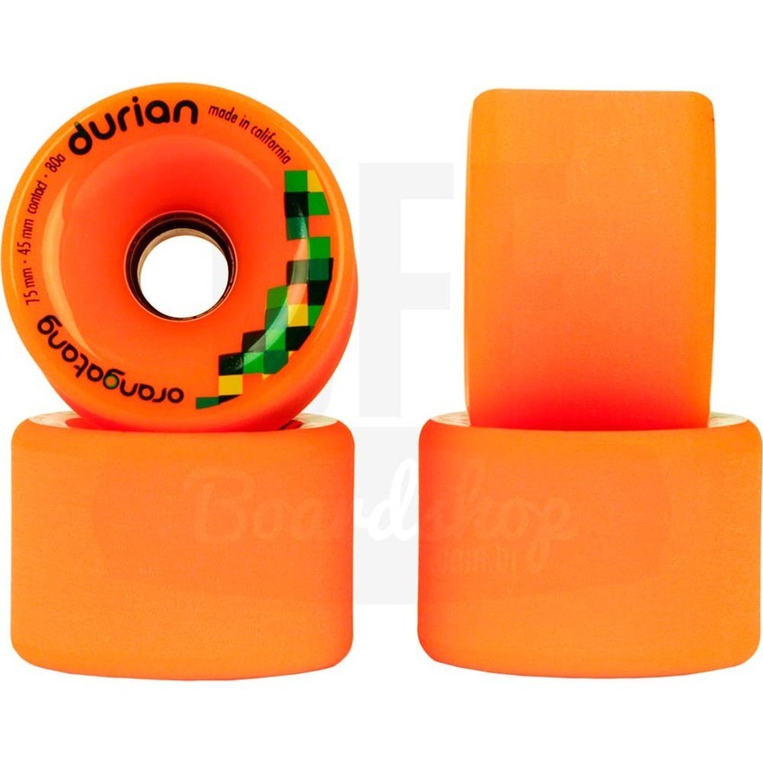 Roda Orangatang Durian 75mm Skate Longboard 80a 83a 86a | Shopee