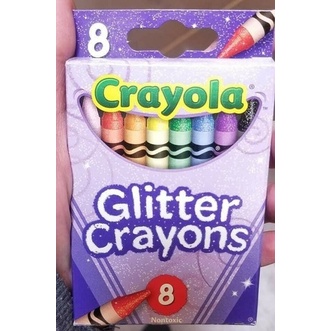 Crayola Glitter Crayons - 8 Count