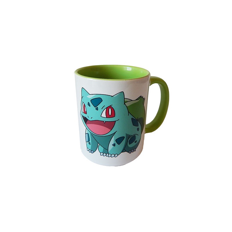 Caneca Pokémon Bulbasaur color green Starnerd