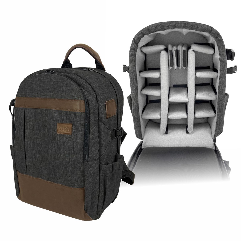 Mochila Fotográfica Para Cameras Lentes Notebook Optibag - Onix ...