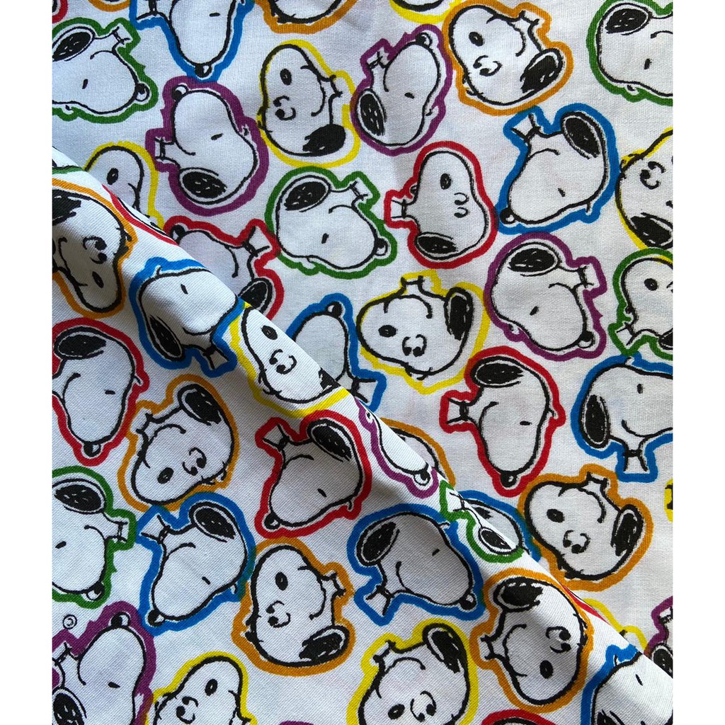 FERNANDO MALUHY - COLEÇÃO SNOOPY - MANY FACES - 50CM X 150CM | Shopee ...