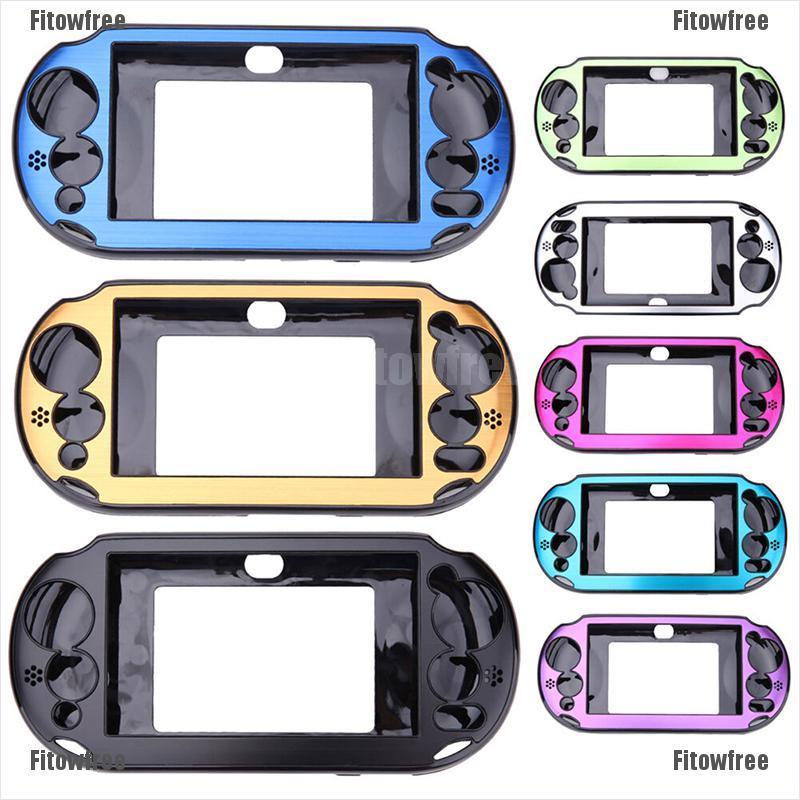 Encaixe Capa Dura Protetora De Pele Metalica De Aluminio Para PS vita psv 2000