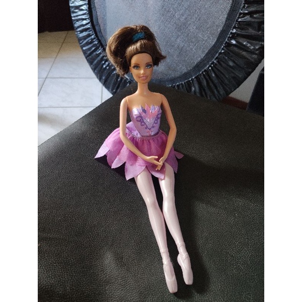 Boneca Barbie Eu Quero Ser Bailarina Morena Da Mattel Gjl58