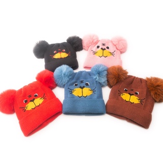 Gorro Touca Infantil Criança Menino Menina Tricotado Quente Fashion