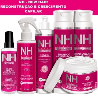 Crescimento dos Cabelos NEW HAIR - Kit Completo Belkit