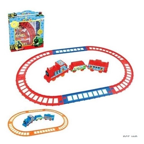 Trem De Brinquedo Construction A Pilha Locomotiva Infantil