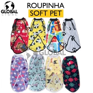Roupa Premium Roupinha Pet Cachorro e Gato SOFT SORTIDAS - iGlobal Store