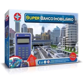 Jogo Super Banco Imobiliario com Maquina Eletronica, Estrela