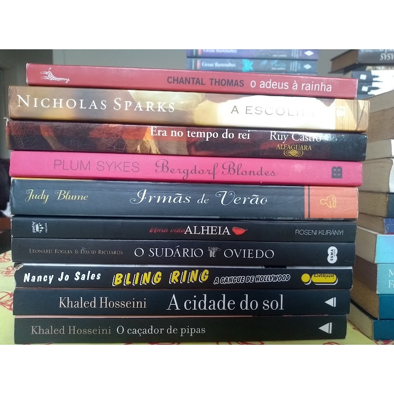 Livro Romances/ Sebo/Desapego parte 2