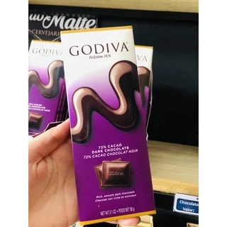 CHOCOLATE IMPORTADO GODIVA 90g