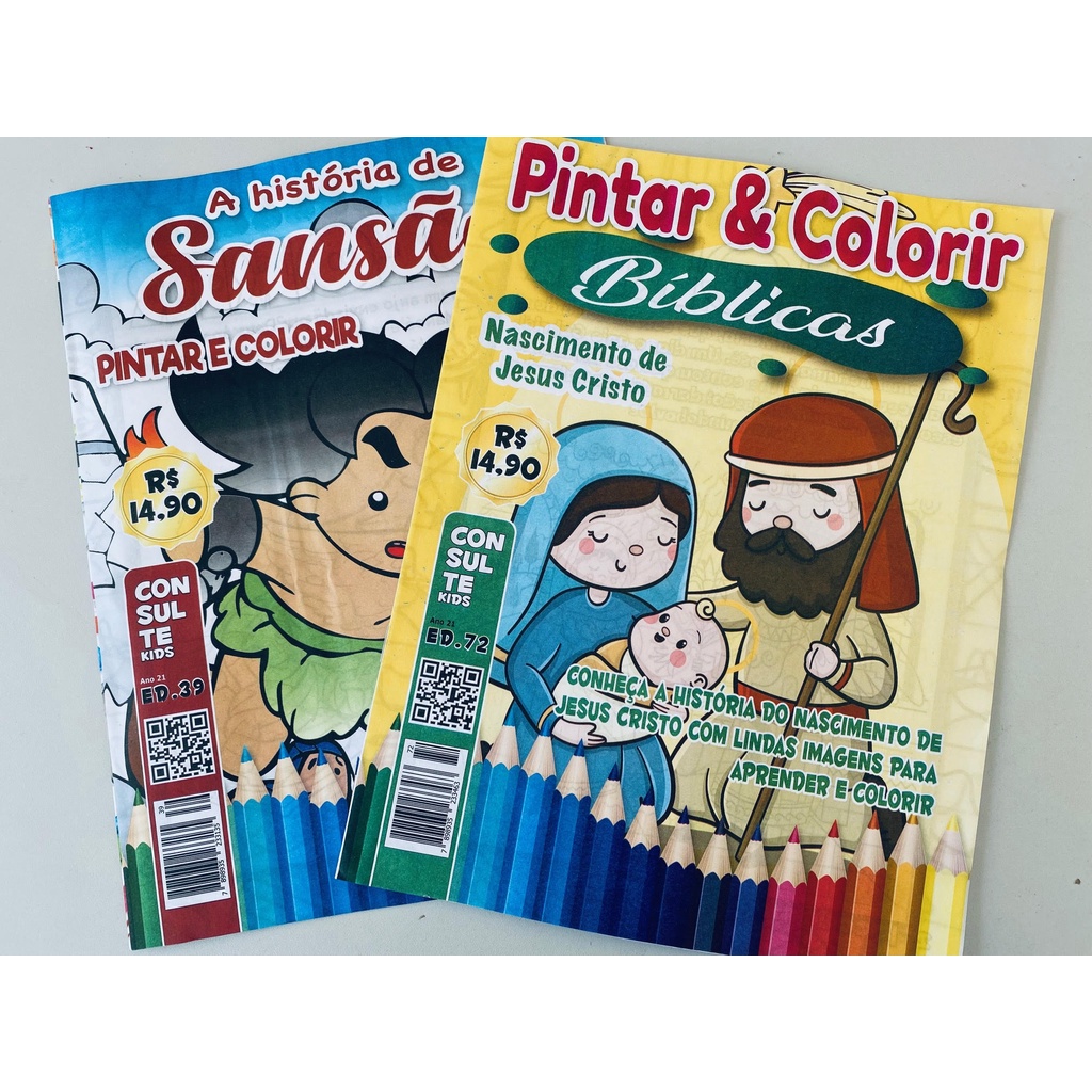 Coleção Escolar 2 - Caligrafias: para aprender, brincar e colorir - Castelo  Editora - Kit de Colorir - Magazine Luiza