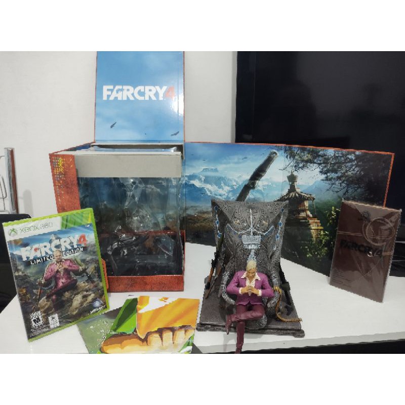 Action figure Far Cry 4 kyrat edition edição de colecionador