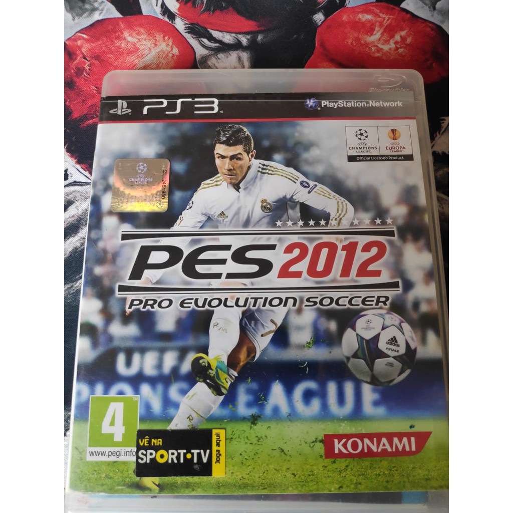 Jogo pes 2012 Ps3 - Playstation 3 - Play 3 mídia física original pro  evolution soccer 2012