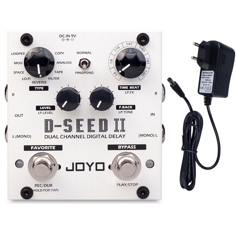 Pedal Joyo R-07 Aquarius Multimode 8 Efeitos Delay C/ Looper