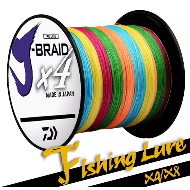 Linha Multifilamento DAIWA J-BRAID X8 300 Metros= FRETE GRÁTIS