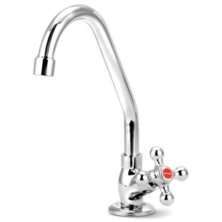 Torneira Bica Movel Cozinha Mesa 1/4 De Volta C52