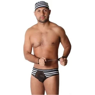 FANTASIA MASCULINA PRESIDIÁRIO-800