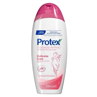 Sabonete Líquido Íntimo Protex Cuidado Íntimo Delicate Care 200ml em Oferta na Shopee