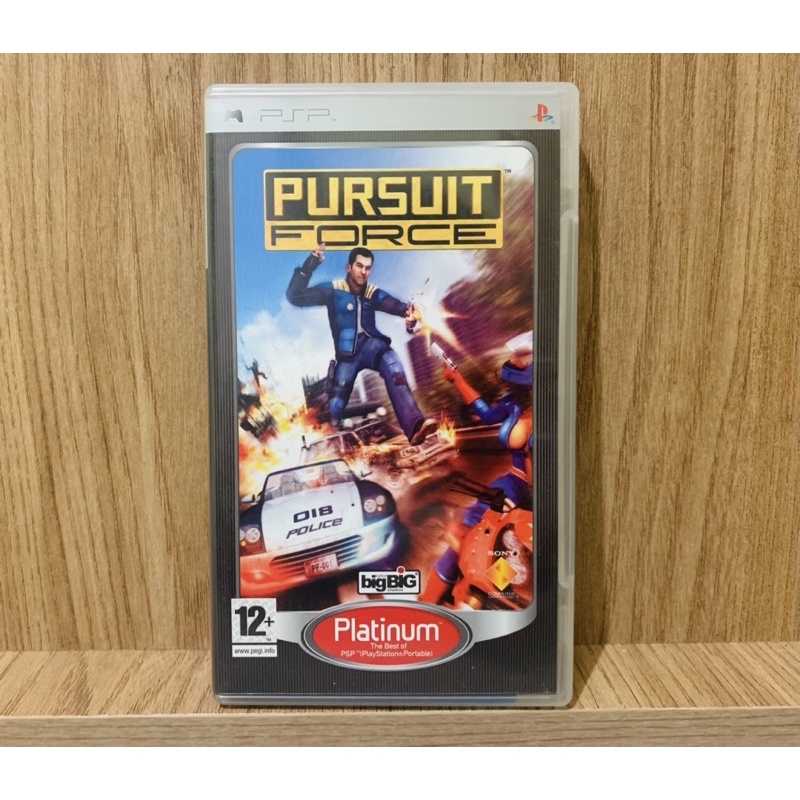 Jeu Pursuit Force Pour Sony PSP – Platinum – Complet Version Française – Très Bon état