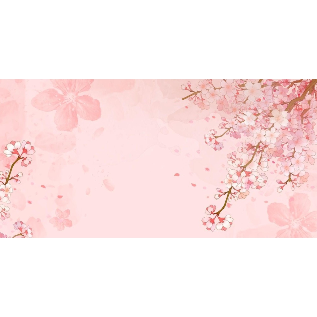 Mousepad Gamer em Neoprene Personalizado Flor de Cerejeira Sakura (58cm x 30cm x 3mm)