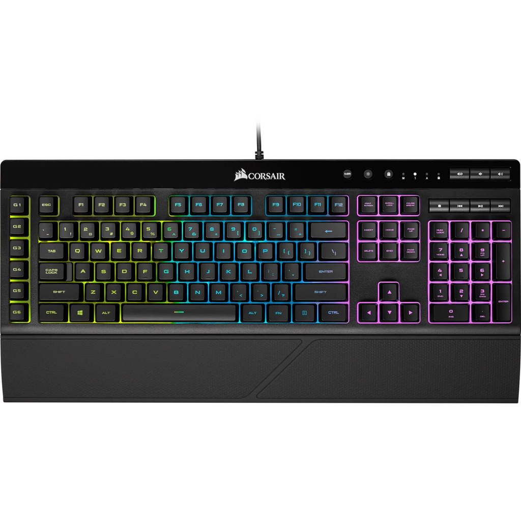 Teclado Gamer Corsair K55 RGB ABNT2 - CH-9206015-BR