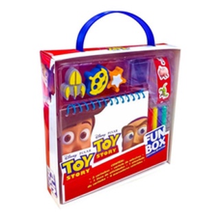 Kit Livro Maletinha Toy Story Disney 10 Peças Infantil