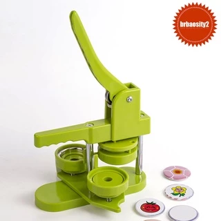 [BRBAOSITY2] Instalação-Máquina Para Fazer Botões Com Matriz Redonda DIY Pin Button Maker Machine