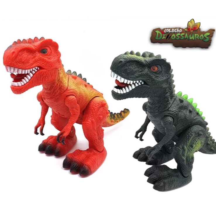 Dinossauros T-Rex c/ Som e Movimentos - Autobrinca Online