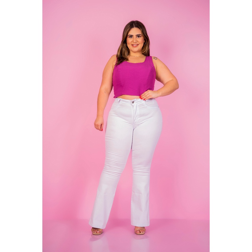 Calça jeans best sale plus size credencial