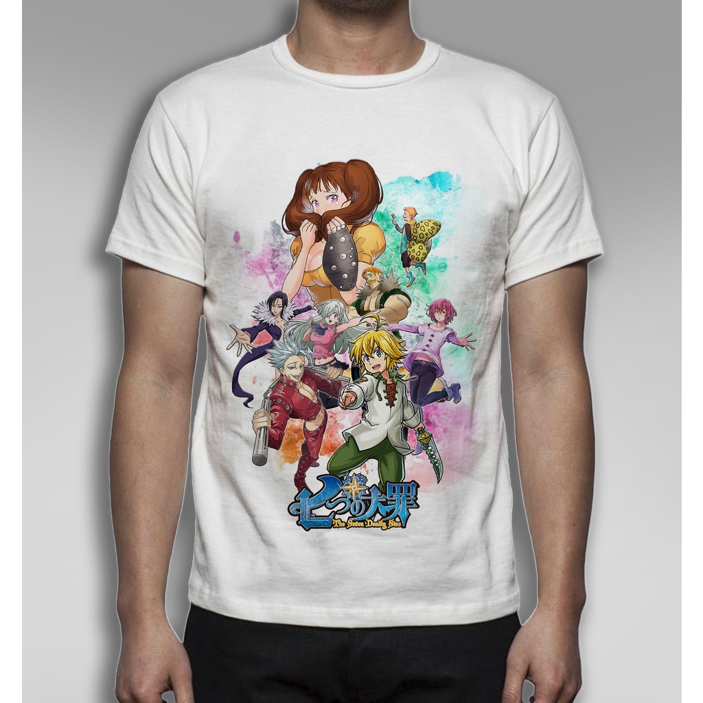 Camiseta Anime Nanatsu no Taizai Meliodas - Regata
