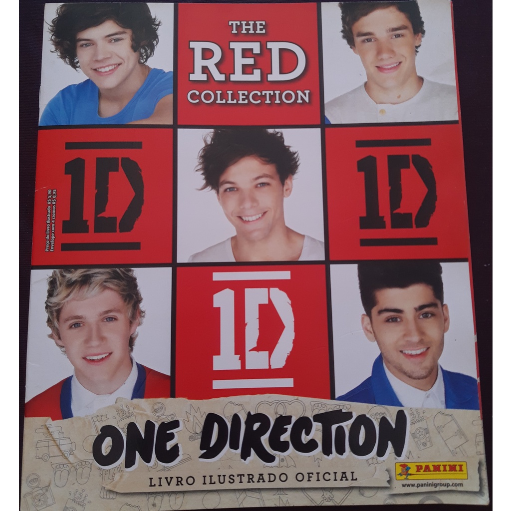 ワンダイレクション　コレクション Álbum One Direction- The Red Collection *COMPLETO* | Shopee Brasil