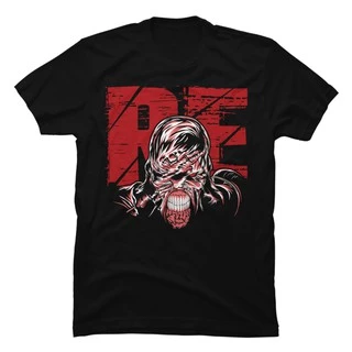 Camisa Camiseta Básica Unissex Nemesis Jogo Resident Evil 3
