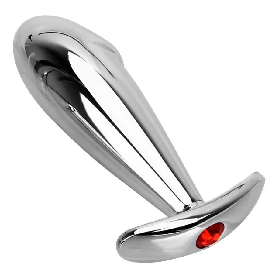 Plug Anal De Metal Com Joia Buttplug Treinamento Uso Diário | Shopee Brasil