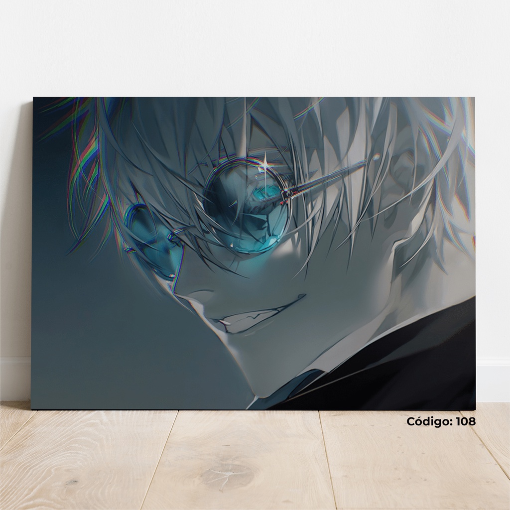 Satoru Gojo - Jujutsu Kaisen - Quadro MDF 14x20 | Shopee Brasil
