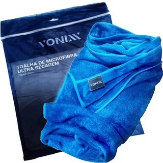 Toalha Para Secagem Automotiva Gigante Vonixx 70x120cm 350gsm