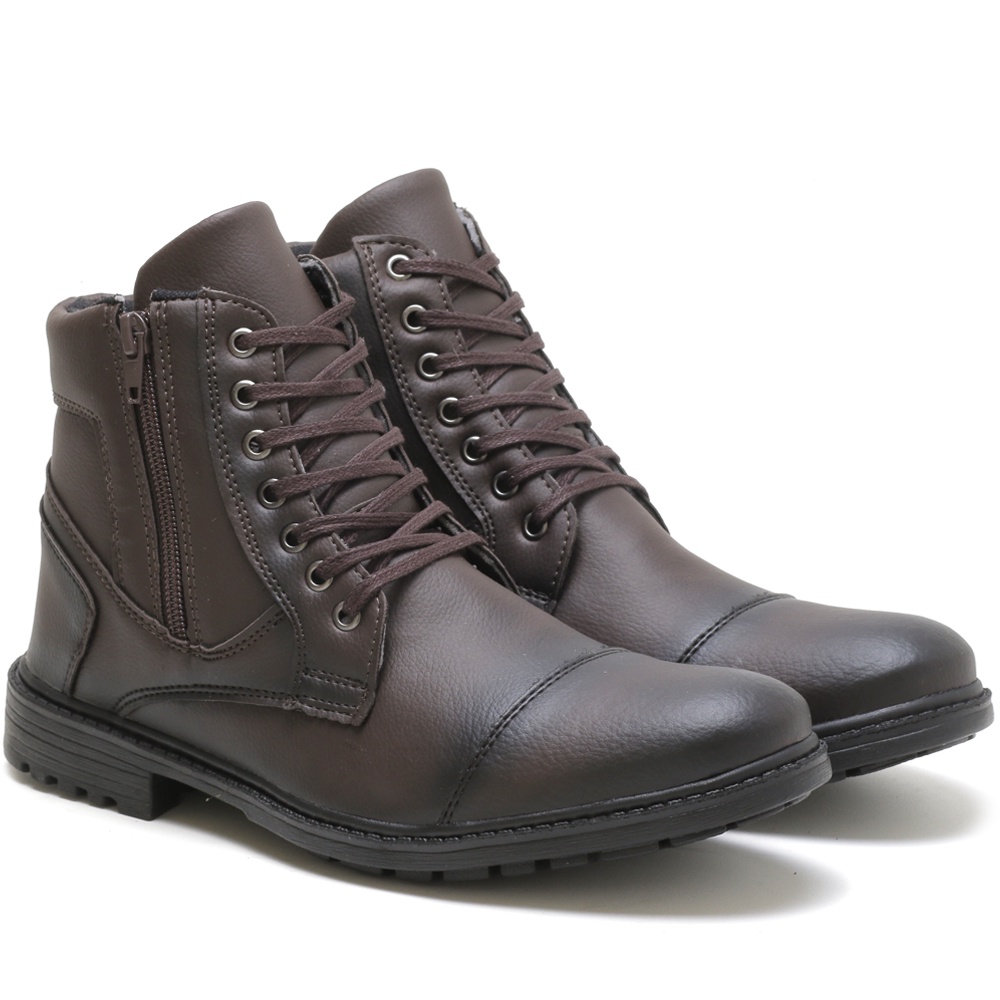 Bota tipo hot sale coturno masculino